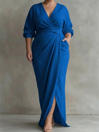 Robe Petra Cintrée à la Taille : Silhouette Féminine Élégante