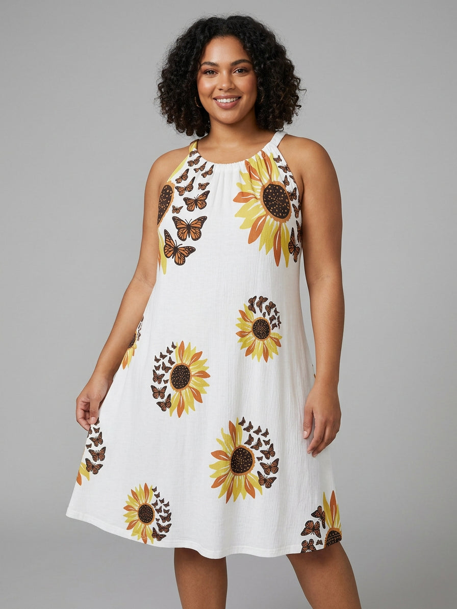 Theodora - Robe Chic Tournesol