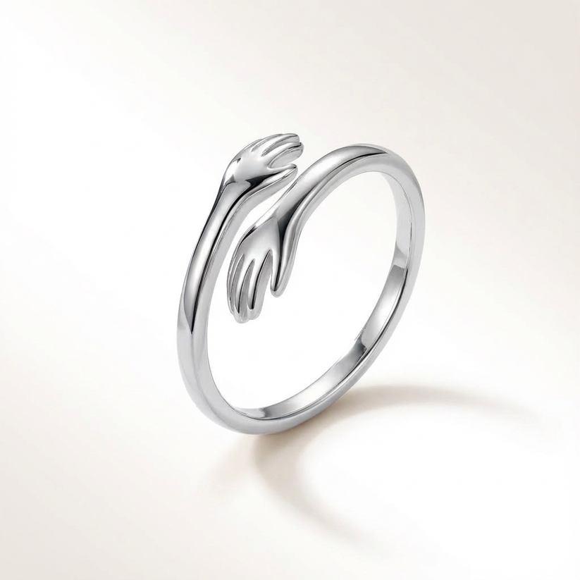 Bague Hug - Symbole d'Amour Éternel