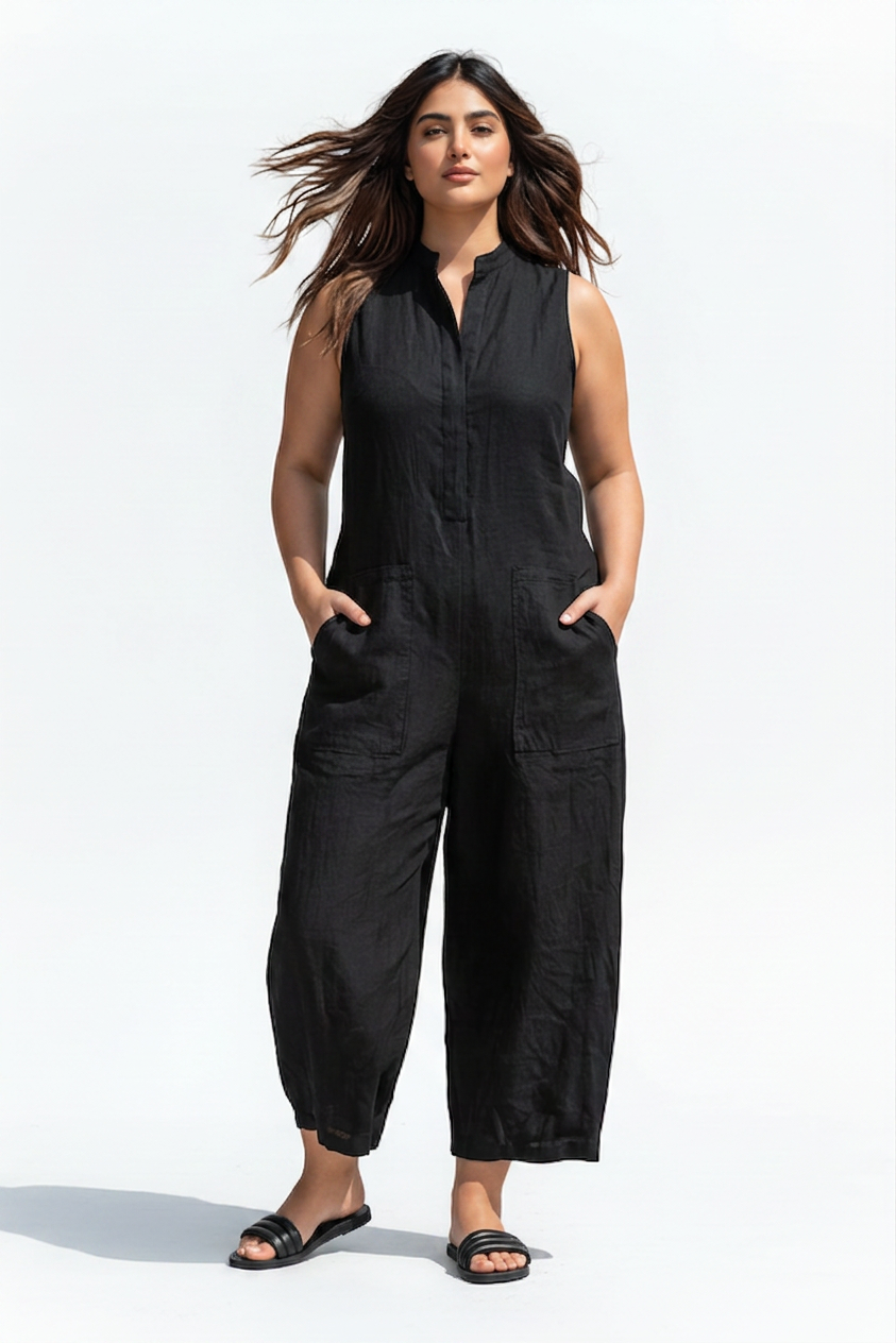 Bria | Combinaison Minimaliste en Lin