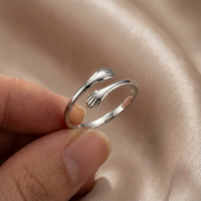 Bague Hug - Symbole d'Amour Éternel