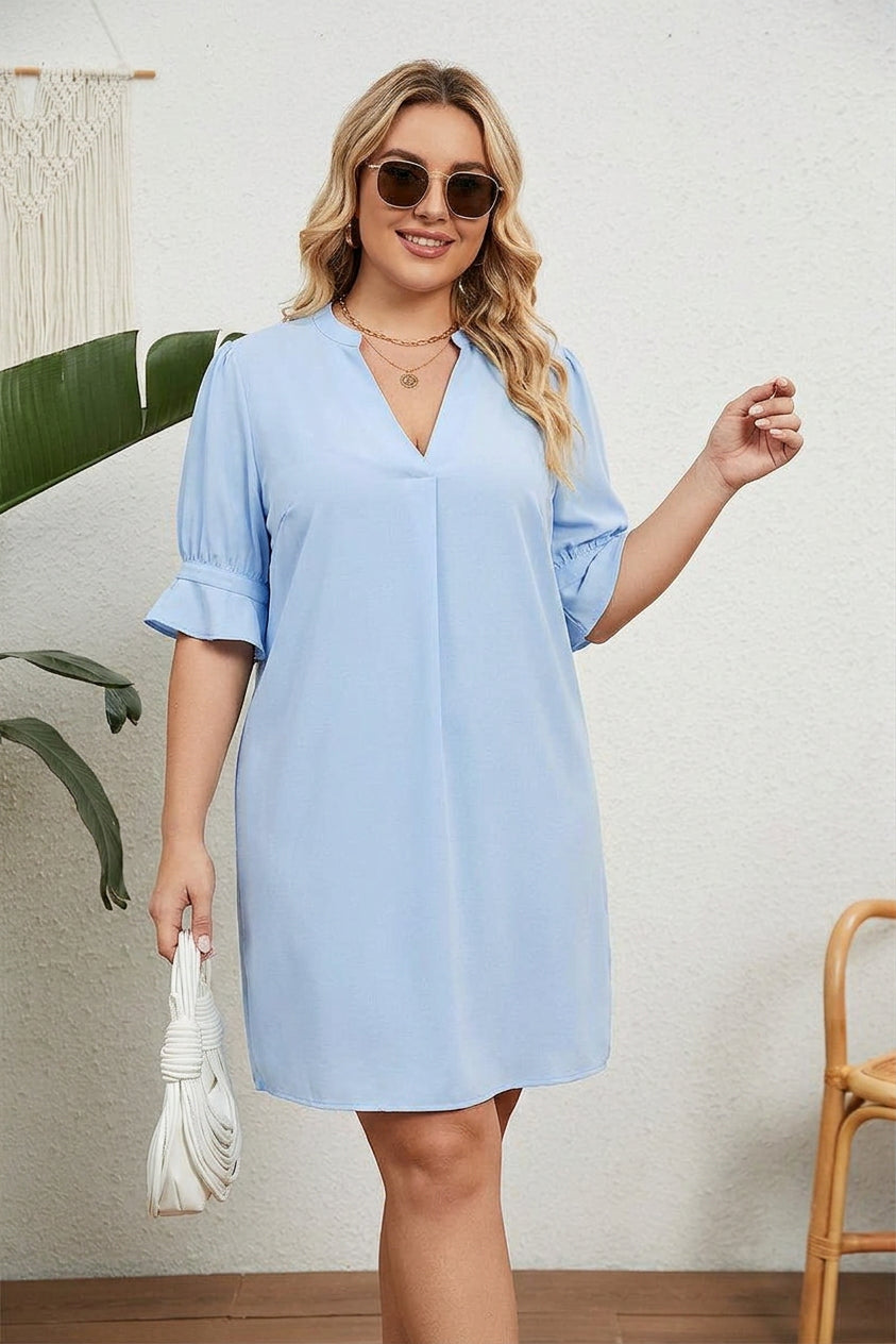 Soraya - Robe Décontractée à Volants