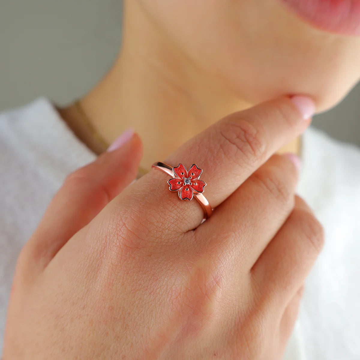 Bague anti-anxiété Blossom