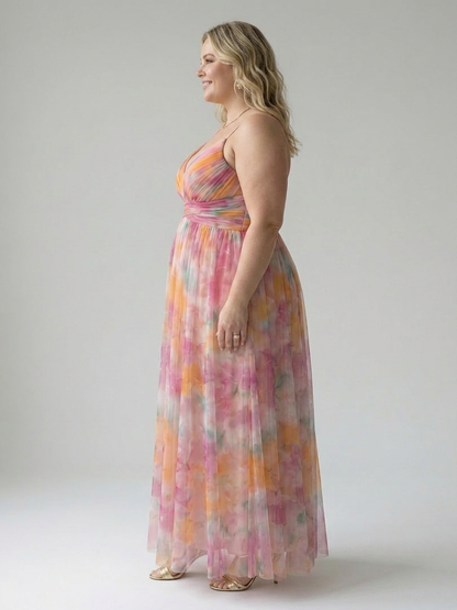 Stella & Grace™ | Robe Maxi Douce en Enveloppement