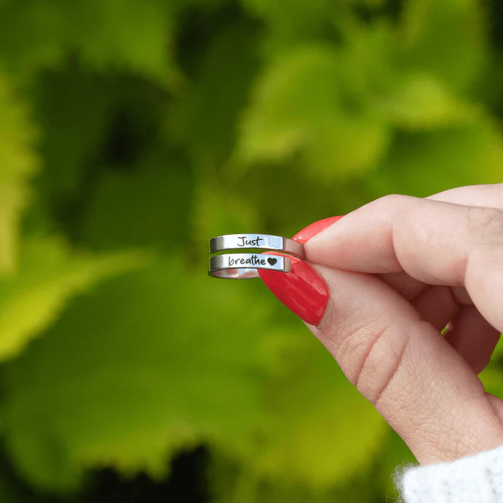 Bague "Just Breathe" de Shant Diganta
