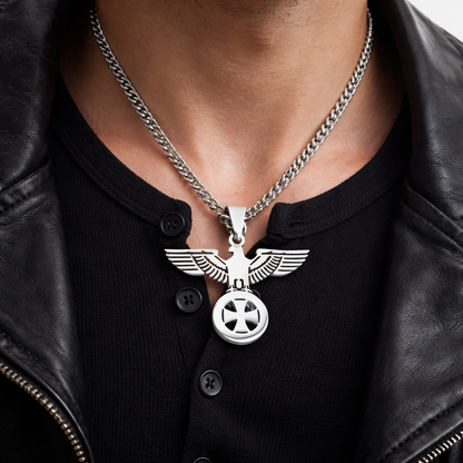 Collier Aigle Structuré