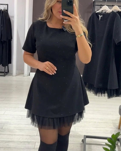 Mirabel - Robe Patchwork A-Ligne