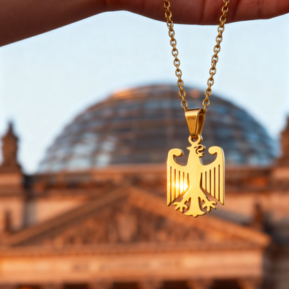 Collier Aigle Structuré