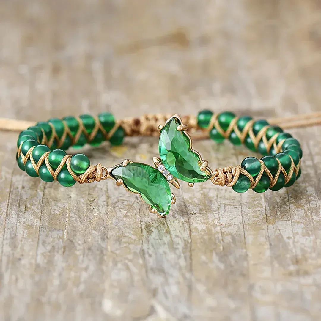 Bracelet Papillon Cristal