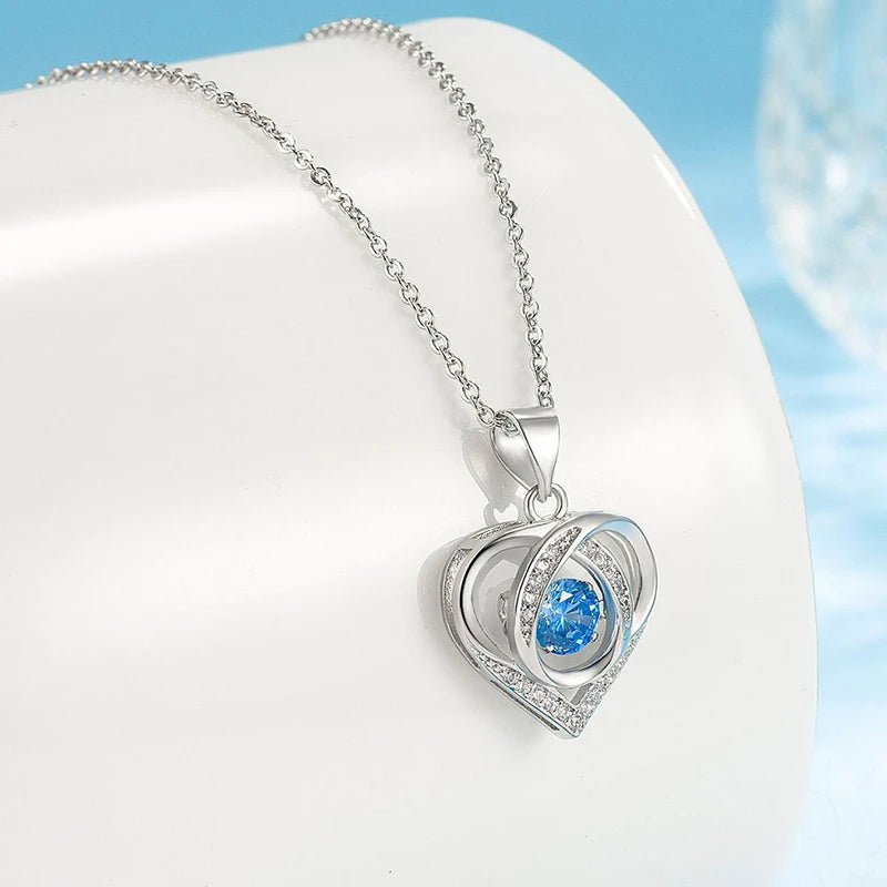 Pendentif Coeur Moissanite