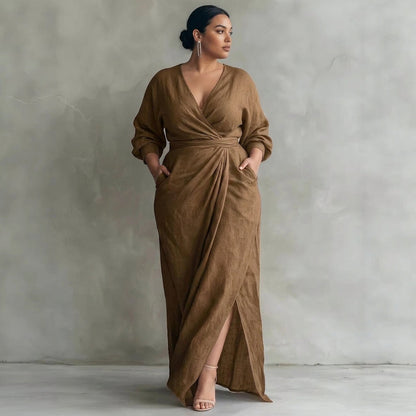 Robe Petra Cintrée à la Taille : Silhouette Féminine Élégante