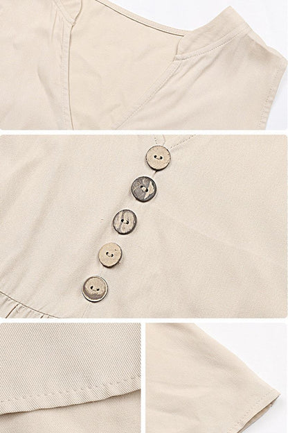 Calla - Robe Midi à Volants