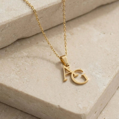 Collier Maelyn Personnalisé à Initiales