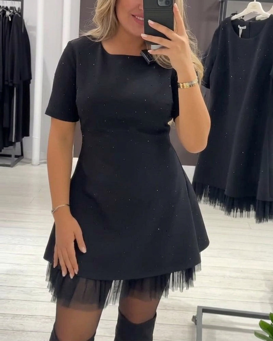 Mirabel - Robe Patchwork A-Ligne