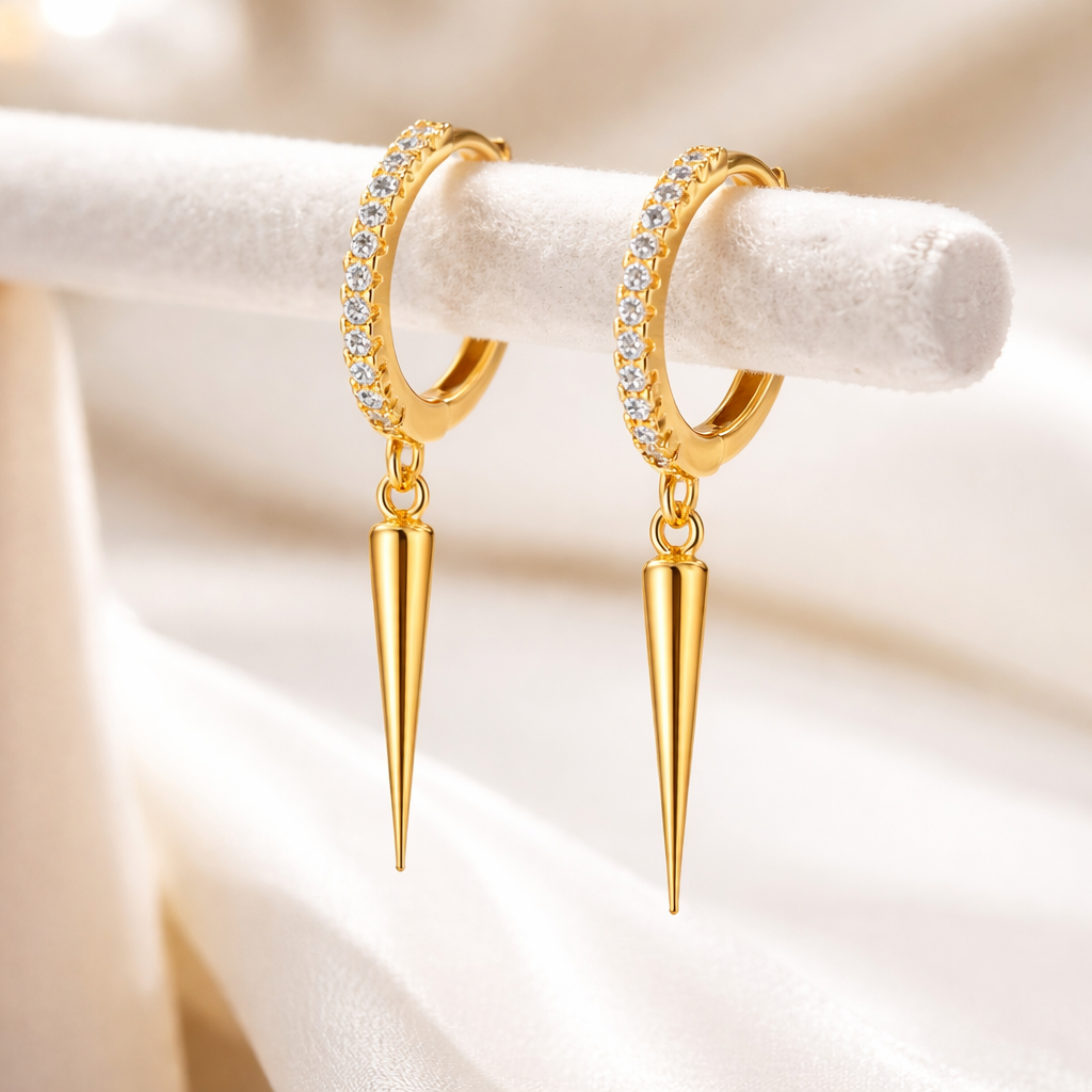 Boucles d'oreilles Icicle Cristalline