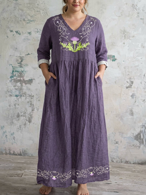 Maybelle | Robe Maxi Regal Bloom