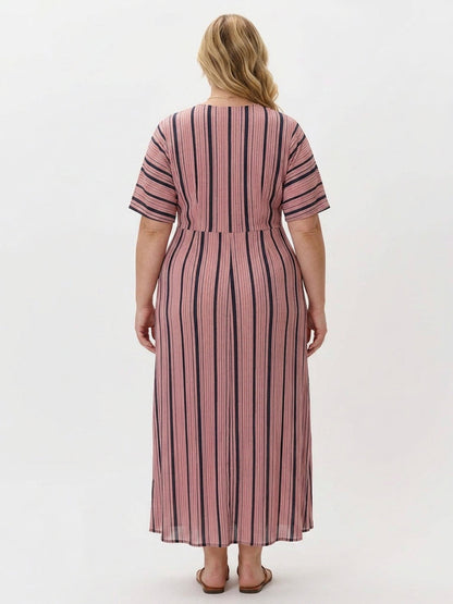 Sora - Robe fluide à taille nouée