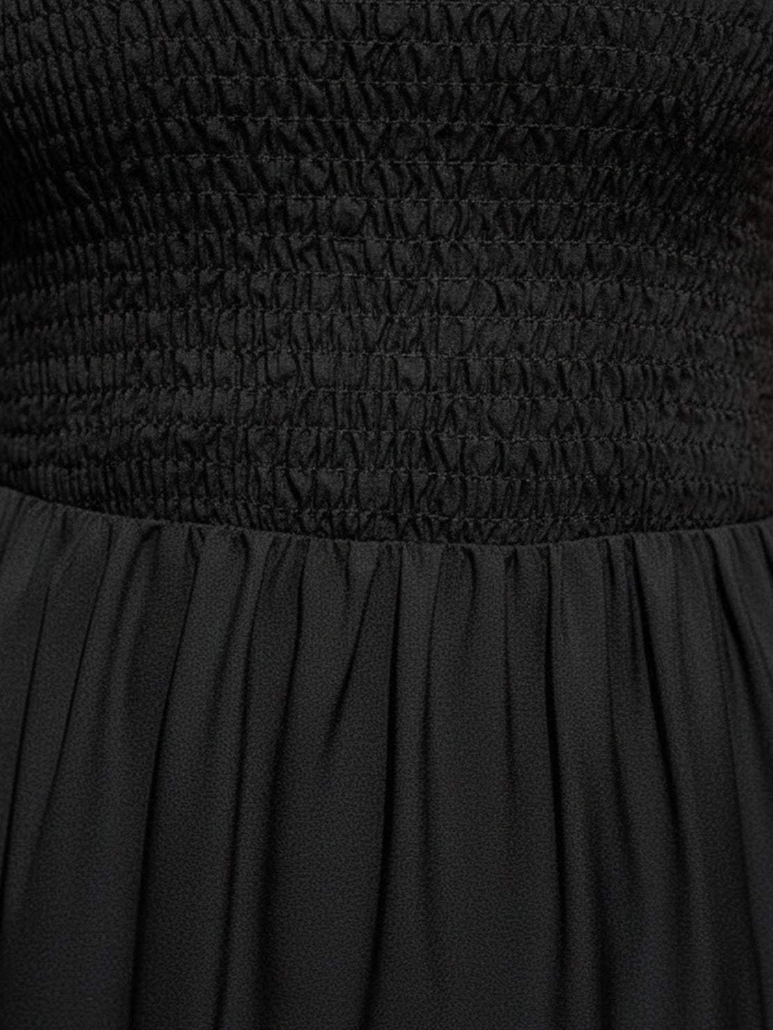 Cassia - Robe Maxi Sans Manches Froncée