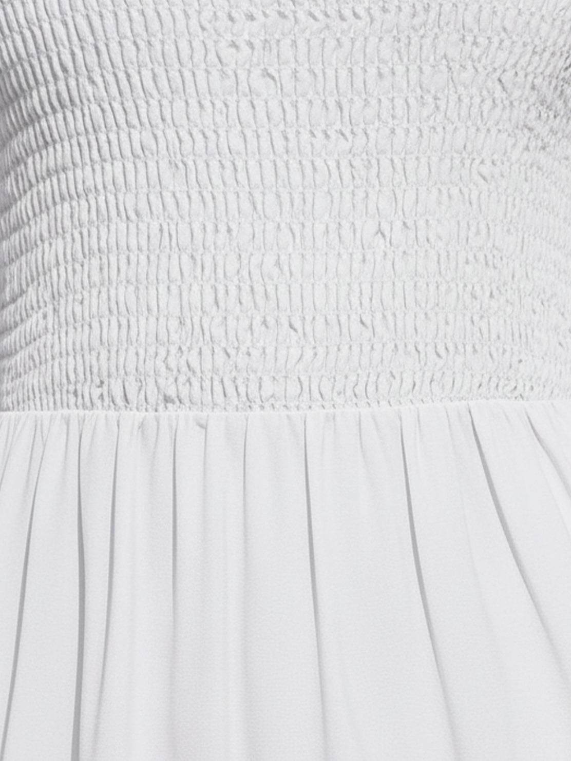 Cassia - Robe Maxi Sans Manches Froncée