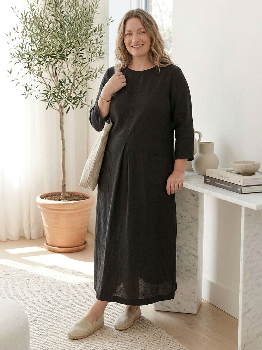 Yuki - Robe Maxi en Coton