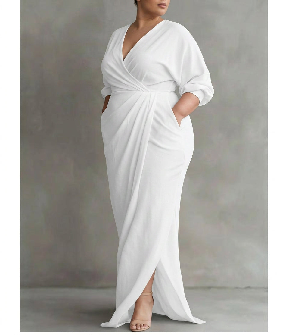 Robe Petra Cintrée à la Taille : Silhouette Féminine Élégante