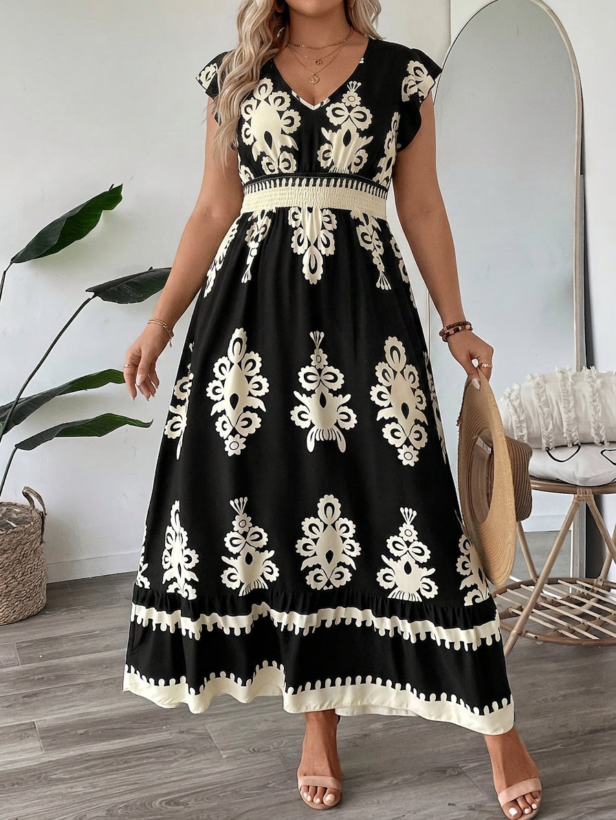Lara | Robe Maxi Élégance