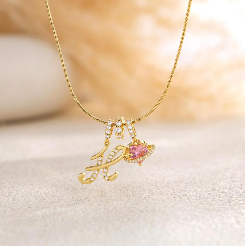 Collier Initiales Trois Rangées Personnalisé