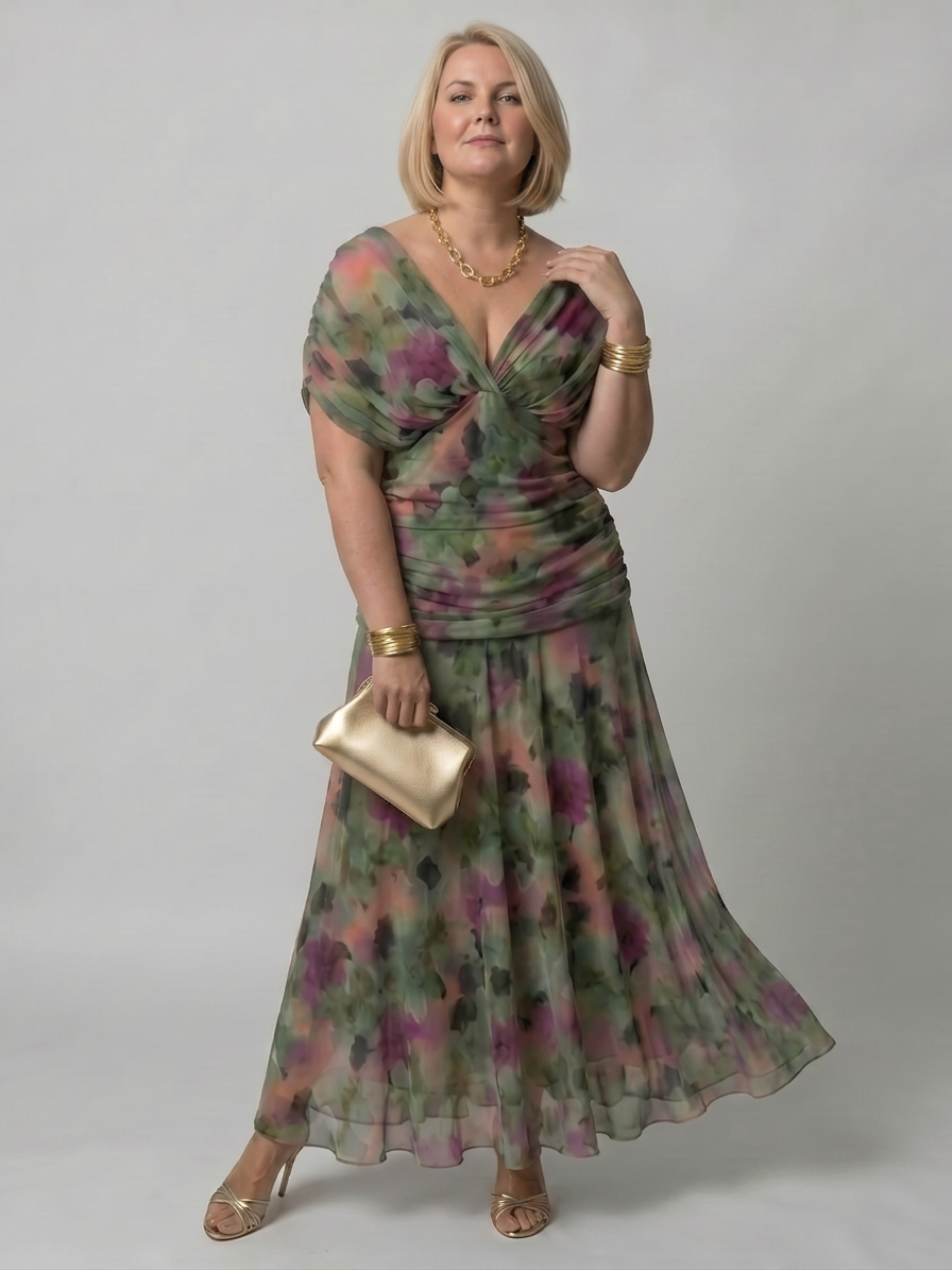 Stella & Grace™ | Robe Midi Flow