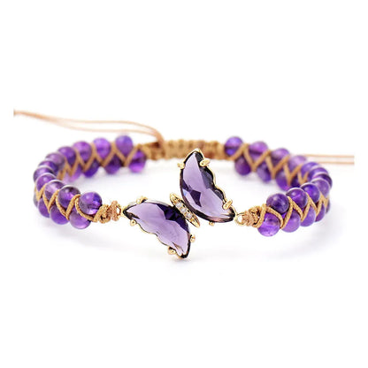 Bracelet Papillon Cristal
