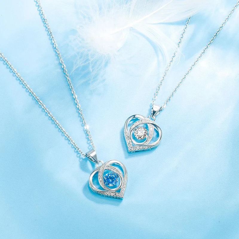 Pendentif Coeur Moissanite