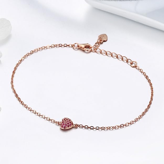 Bracelet cœur à clous