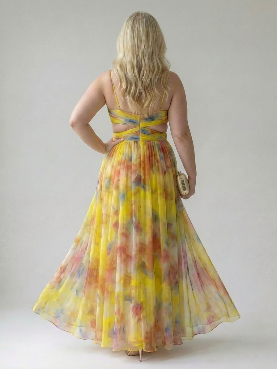 Stella & Grace™ | Robe Maxi Douce en Enveloppement