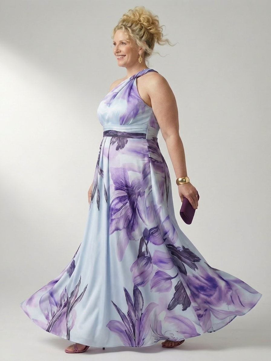 Rhea | Robe Maxi Florale Légère