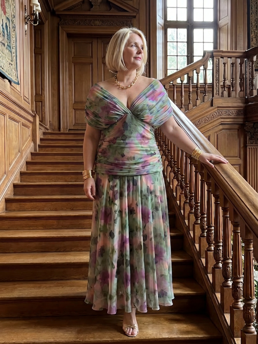 Stella & Grace™ | Robe Midi Flow