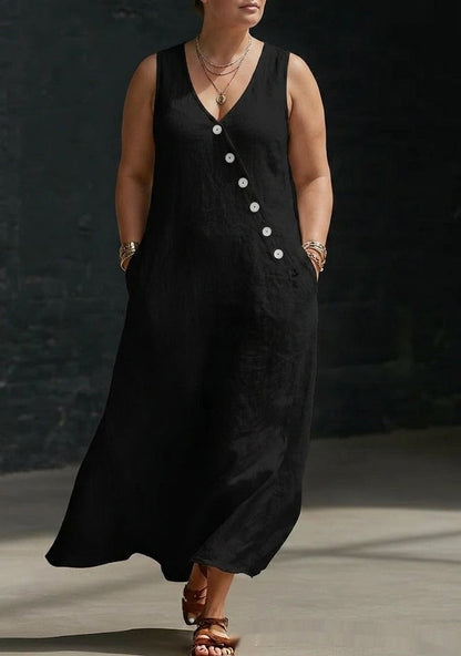 Robe Mira Boutonnée : Élégance Intemporelle au Quotidien