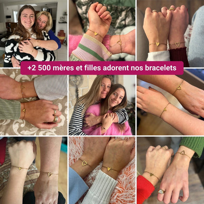 Bracelet Duo Lien Mère et Fille