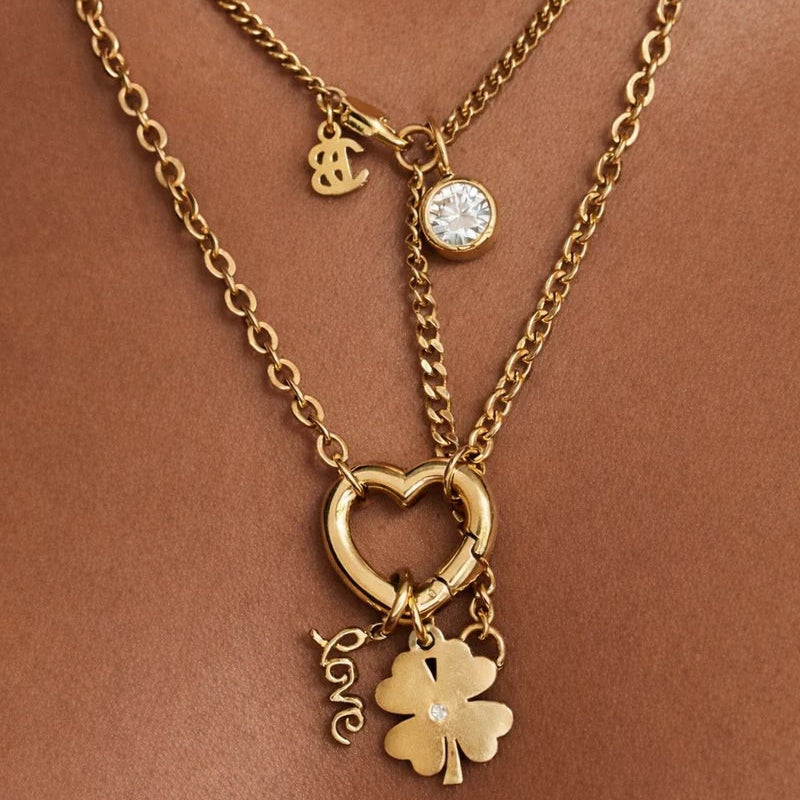 Collier à breloques pour amoureux