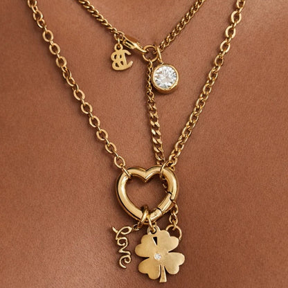Collier à breloques pour amoureux