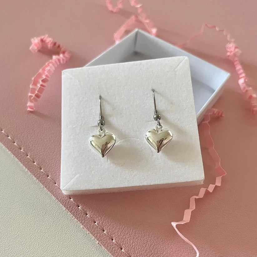 Boucles d'oreilles Cœur Élégantes