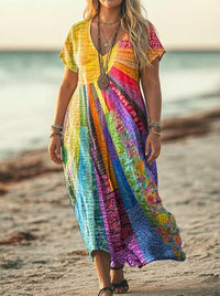 Robe à Manches Courtes