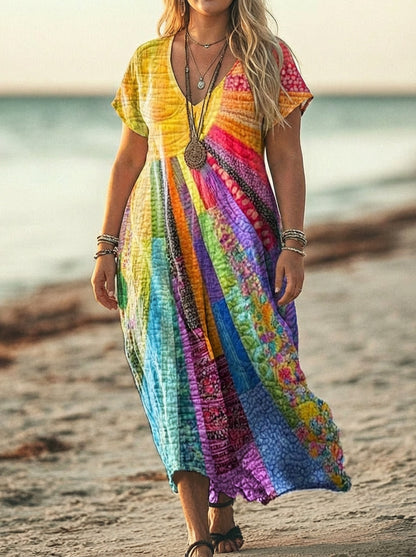 Robe Design Soleil Bohémien