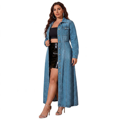 Robe Cardigan en Jean Wanda
