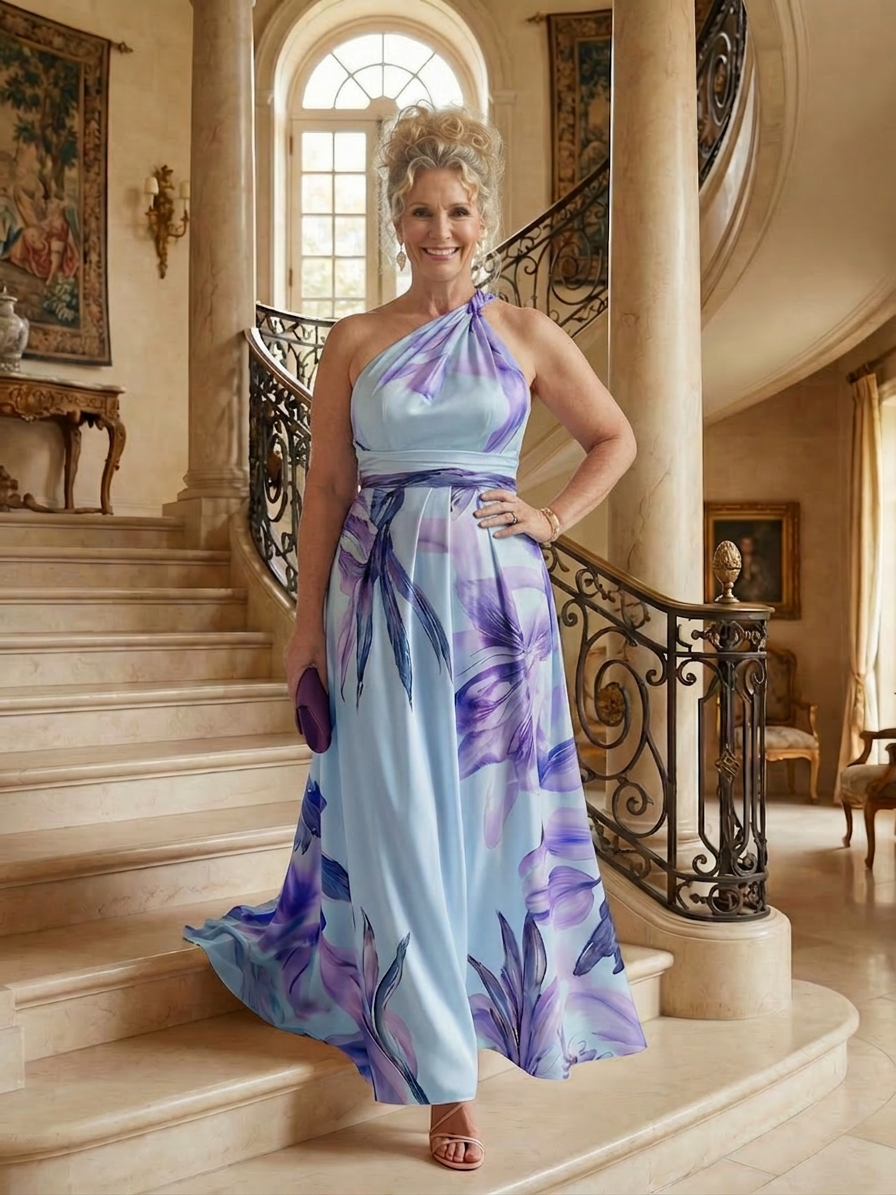 Rhea | Robe Maxi Florale Légère