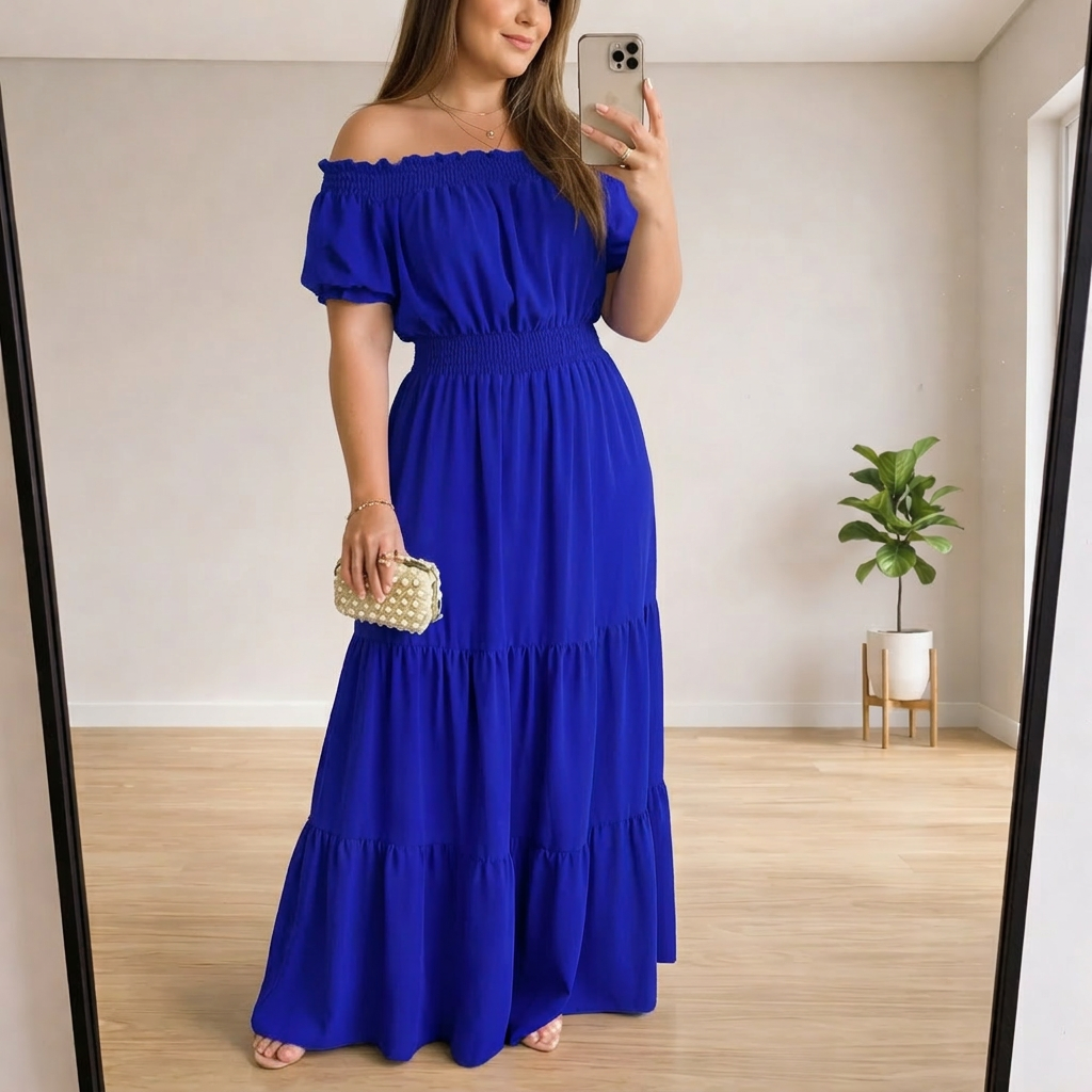 Saoirse - Robe Maxi d'Été Élégante