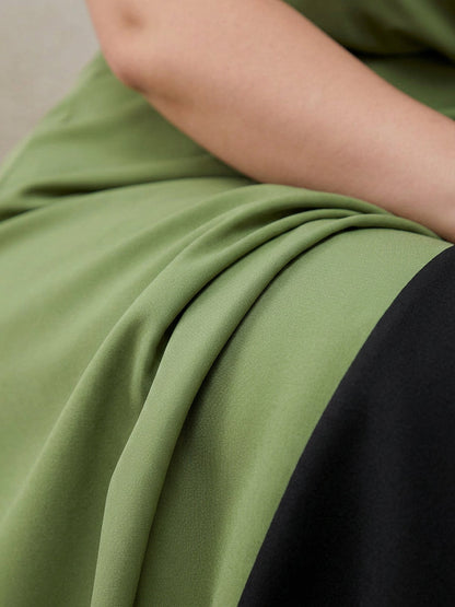 Zinnia - Robe Maxi Sans Bretelles Abstraite