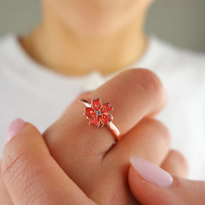 Bague anti-anxiété Blossom