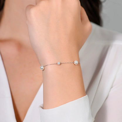 Bracelet Perles Discrète