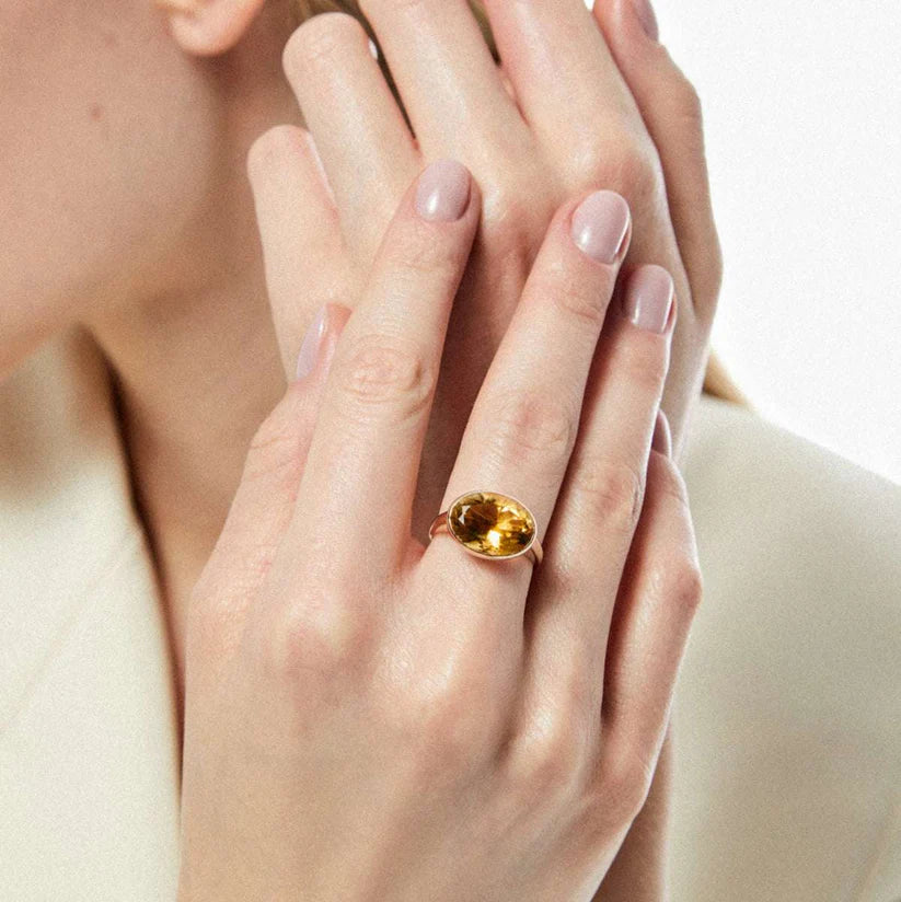 Bague en améthyste de Gstaad