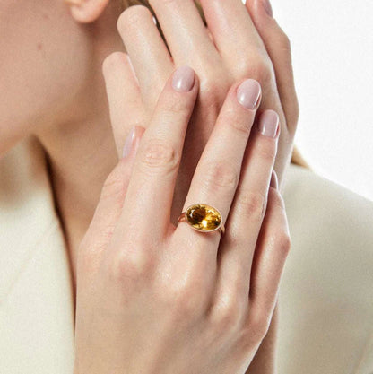 Bague en améthyste de Gstaad