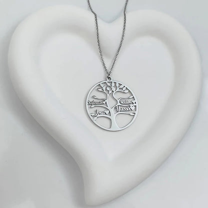 Collier arbre de vie personnalisé